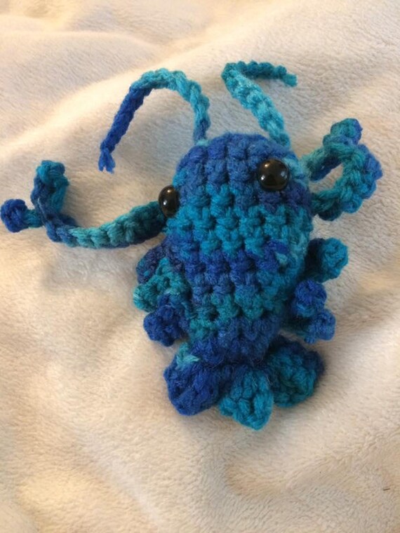 blue lobster stuffed animal