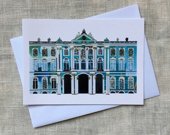 Hermitage Museum Card/ Museum Card/ Art Gallery Card/ Russia - Etsy