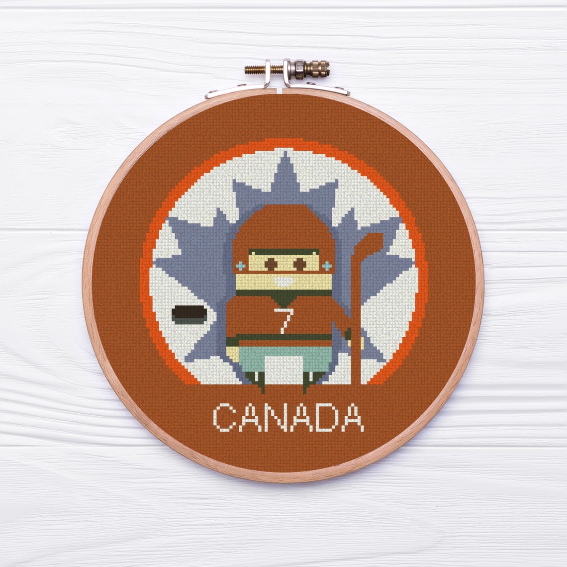 Canada cross stitch pattern count Canada Cross Stitch Cross | Etsy
