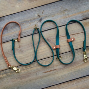 Handsfree Biothane Dog Leash, Animal leash, Lead, Waterproof, Training leash, Durable, Easy to Clean, Multi-use leash, Training Leash