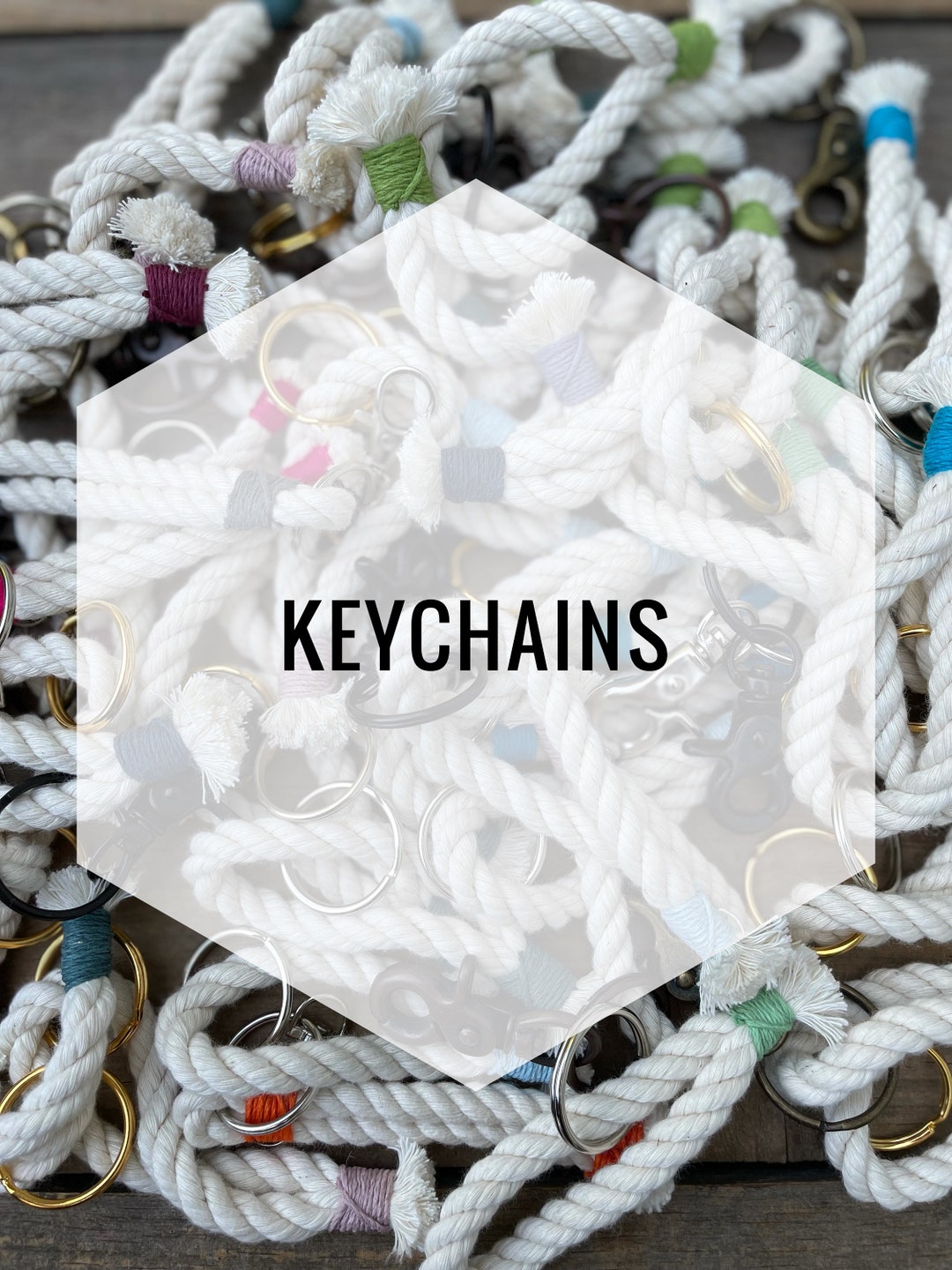 Rope Key Chains Nautical Keychian, Birthday Gift Etsy