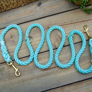 Custom Rope HandsFree Dog Leash: Choose your color, Personalized Dog Leash, over the should leash, waist Leash, training, dog lead