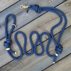 VENTURE Leash With Traffic Handle: Nylon Rope Dog leash