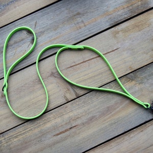 Traffic Handle Biothane Dog Leash, 5/8 inch Width Animal leash, Lead, Waterproof, Training leash, Adjustable, Durable, Easy to Clean