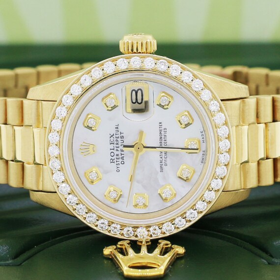 Rolex President Datejust Ladies 18K 
