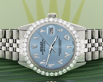 rolex arabic dial datejust