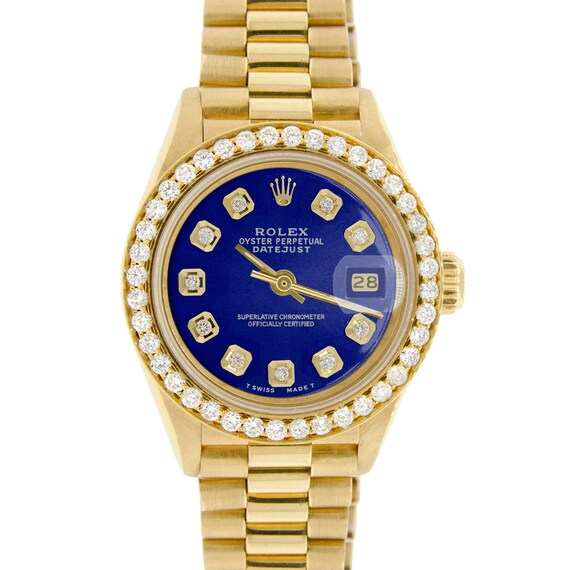 Rolex President Datejust Ladies Gold 