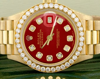 diamond rolex red face