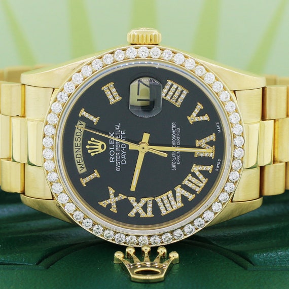 36mm rolex presidential gold