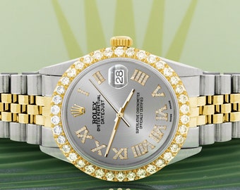 Rolex Datejust 36mm 2-tone WATCH With 3 