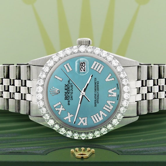 Rolex Datejust 36MM Steel Watch With 3 