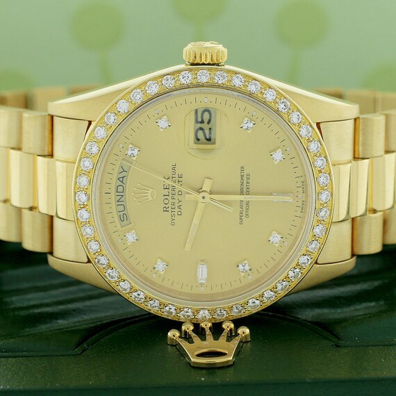 rolex factory diamond dial