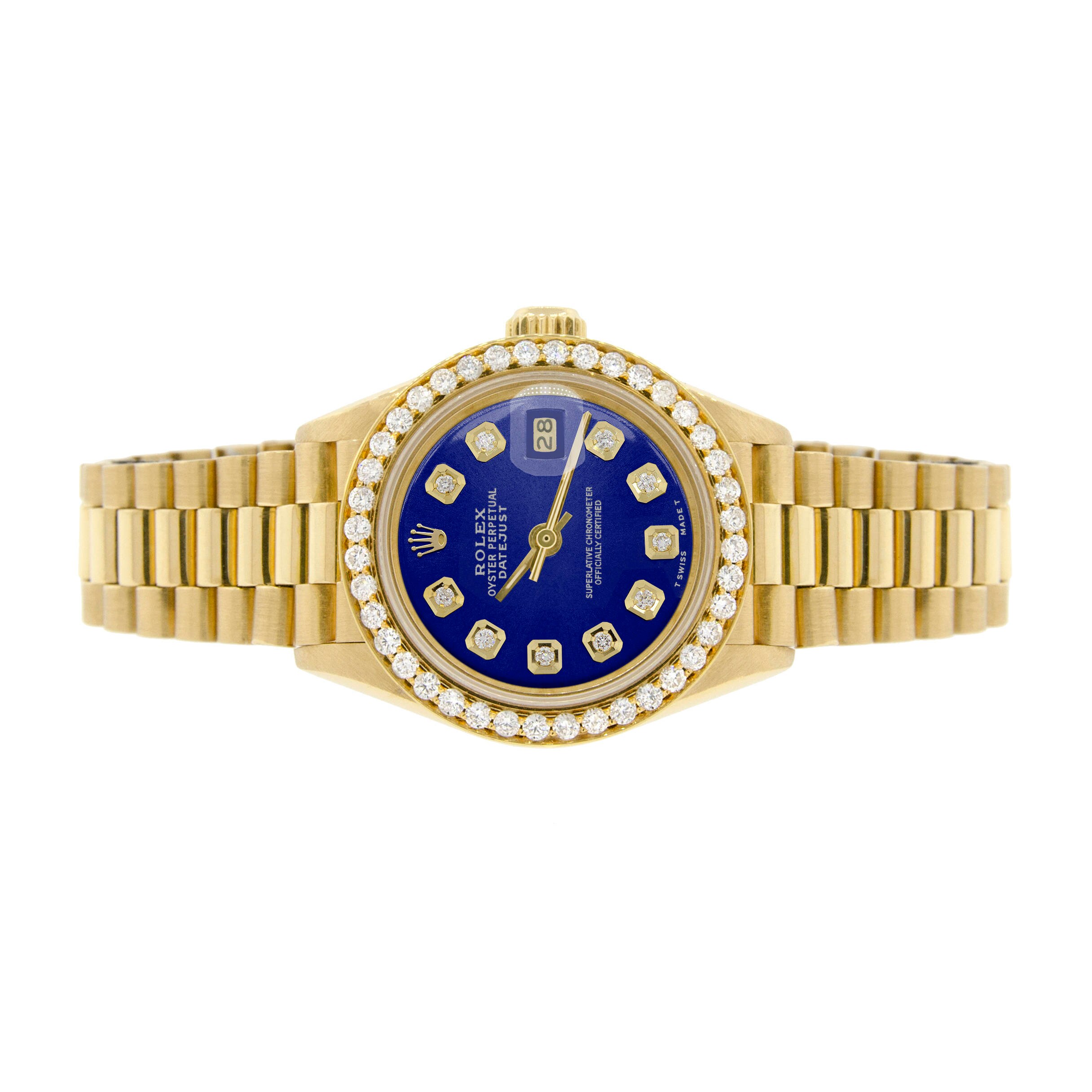 Rolex President Datejust Ladies Gold 