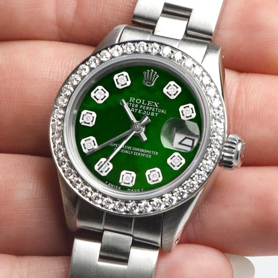 green emerald rolex