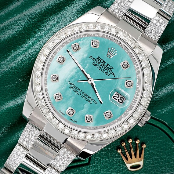 Rolex Datejust II 41mm 5ct Diamond 