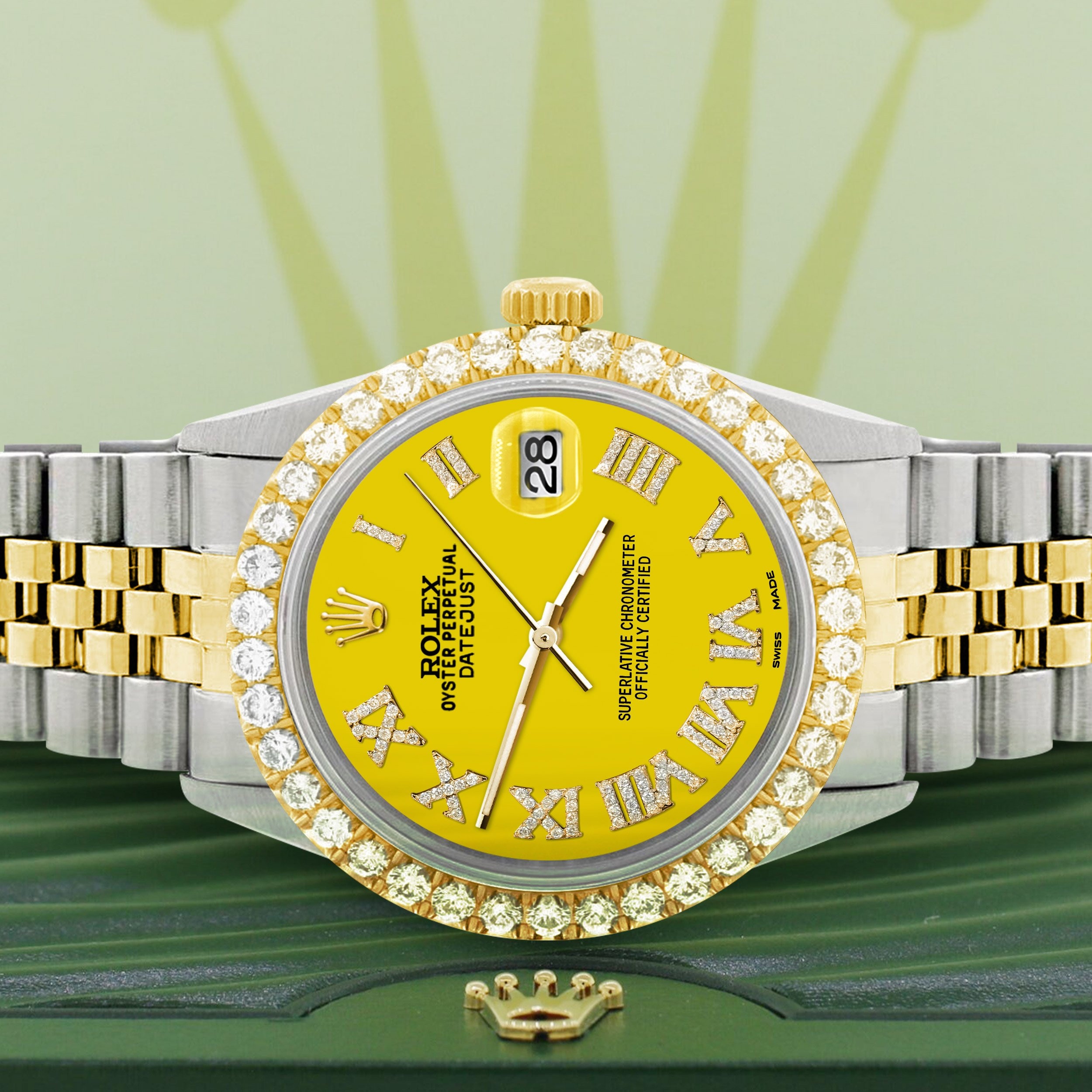 New Original Rolex Datejust 36mm with Certificate Sieraden Horloges Horloges Herenhorloges 