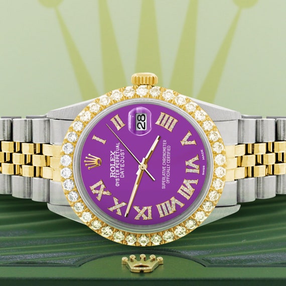 Rolex Datejust 36mm 2-tone WATCH With 3 