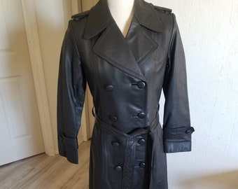 pleather coat