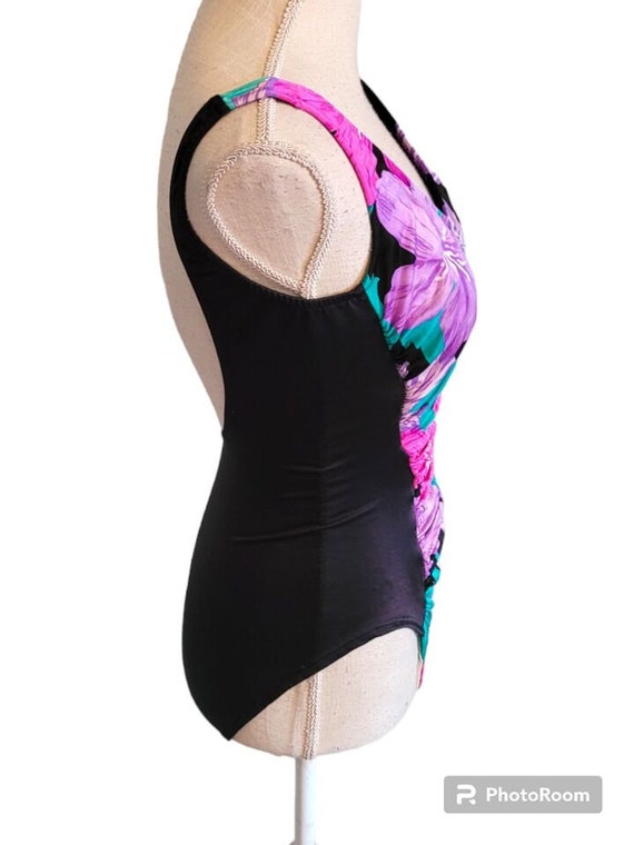 Vintage Maxine Of Hollywood One Piece Swimsuit, S… - image 3