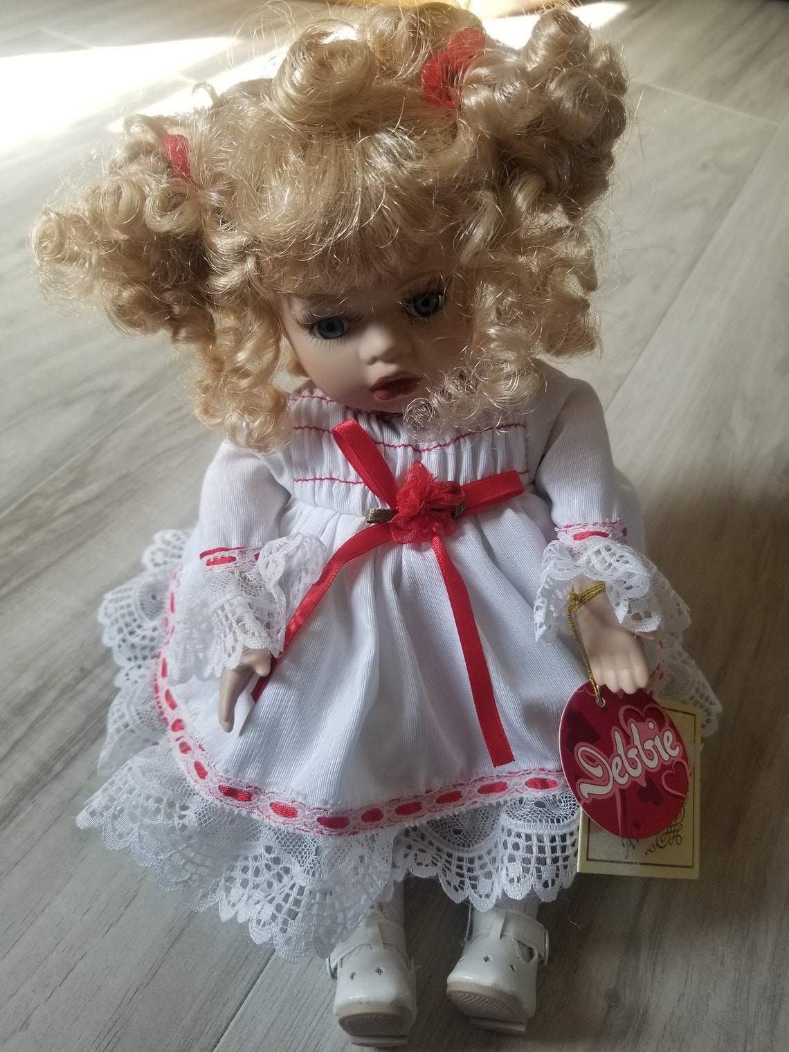 Vintage Porcelain Doll Collectors Choice Debbie Musical Etsy