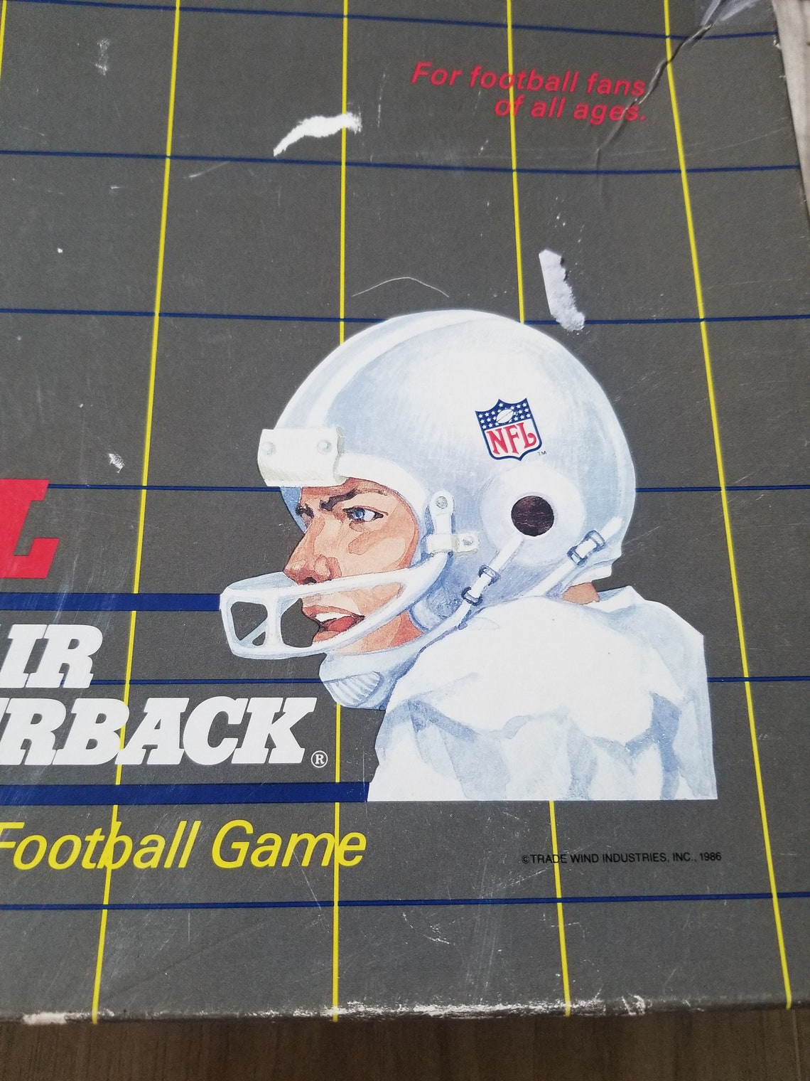NFL Armchair Quarterback game from 1986 TV football game Etsy