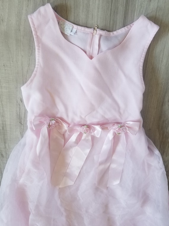 Vintage Bonnie Jean Girls Dress Size 10 Easter Gem