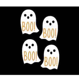 Niedliche Shiplap & Plain Ghost SVG/Geist Glowforge geschnitten Datei/niedlichen Halloween Geist svg