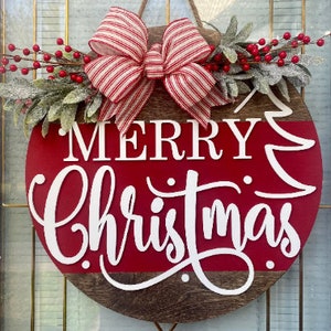Merry Christmas Svg/Christmas Svg/Christmas Doorhanger Svg/Doorhanger Svg/Merry Christmas Svg/Glowforge Svg/Digital File