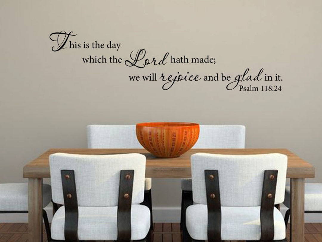 This is the Day That the Lord Hath Made Psalm 118:24 Scripture - Etsy