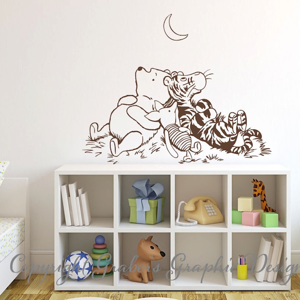 Winnie the Pooh Wall Decal Etsy