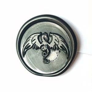 De Dragon Family Badge Wax Seal Stamp Kit Bruiloft Uitnodiging, Envelop Briefpapier, Gift Wrap, Craft Supplies, Monogram Initialen Wax Seal