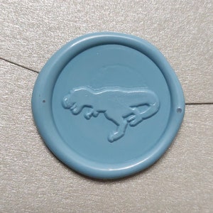 Der Dinosaurier Tyrannosaurus Wachssiegel Stempel custom