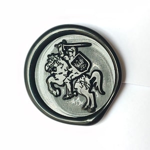 Mittelalterlicher Ritter Familienabzeichen Wachs Siegel Stempel Kit, Einladung Wachs Siegel , Geschenk, Hochzeitsidee, Hochzeiteinladung, Dankeskarte