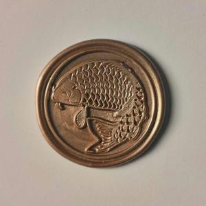Japanese Style Fish Wax Seal Stamp