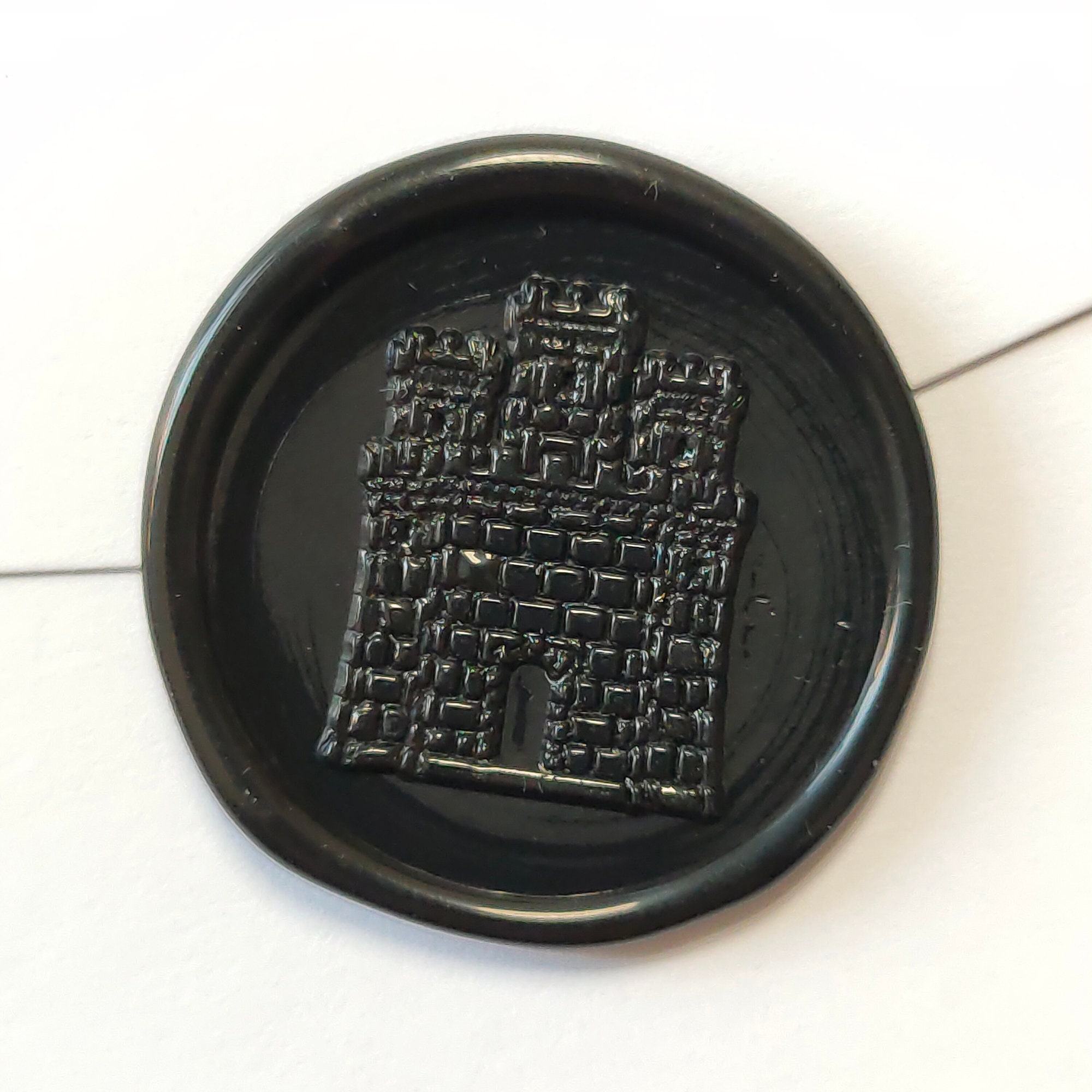  SWANGSA Wax Seal Stamp Set, Vintage 4 Pieces Castle