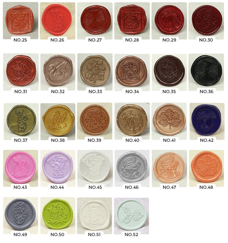 Wedding Invitation Mr and Mrs Logo Wax Seal Stamp Kit B233