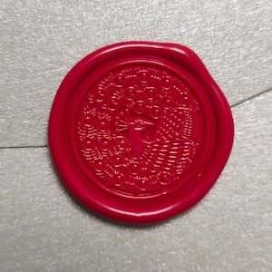 Peacock Animal Wax Seal Stamp Kit