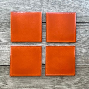 Terracotta Mexican Tile Coasters