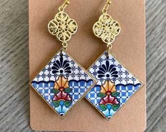 Mexican Talavera Earrings