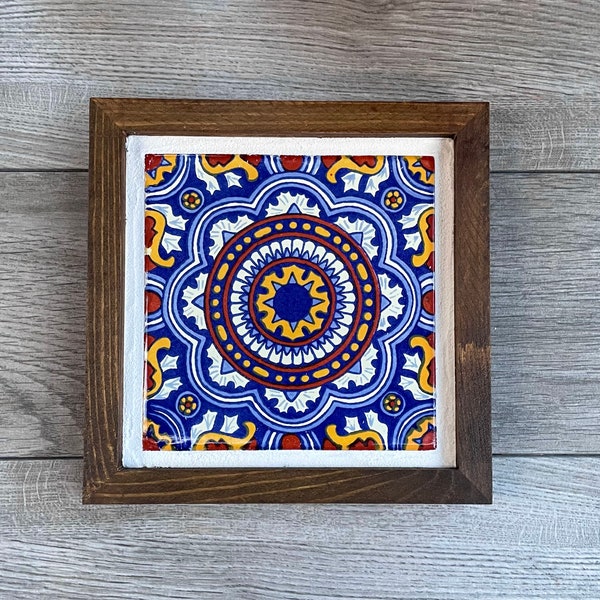 Mexican Tile Wall Art - Etsy