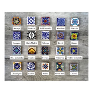 Mexican Tile Magnets image 7