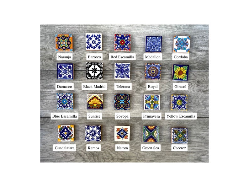 Mexican Tile Magnets image 7