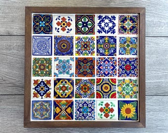 Mexican Talavera Tile Tray