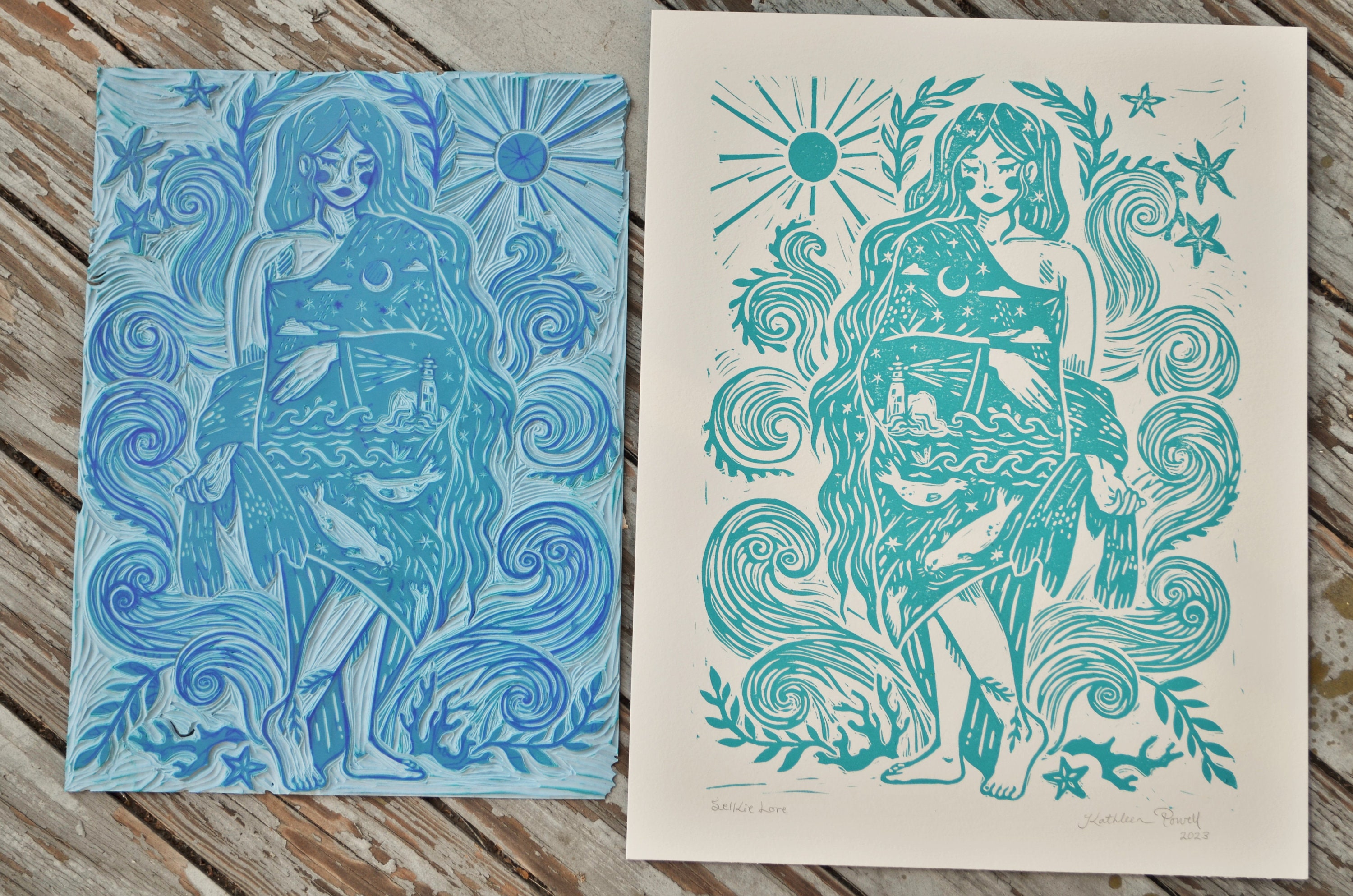 My Favorite Block Printing + Linocut Supplies — Kate Michelle Design