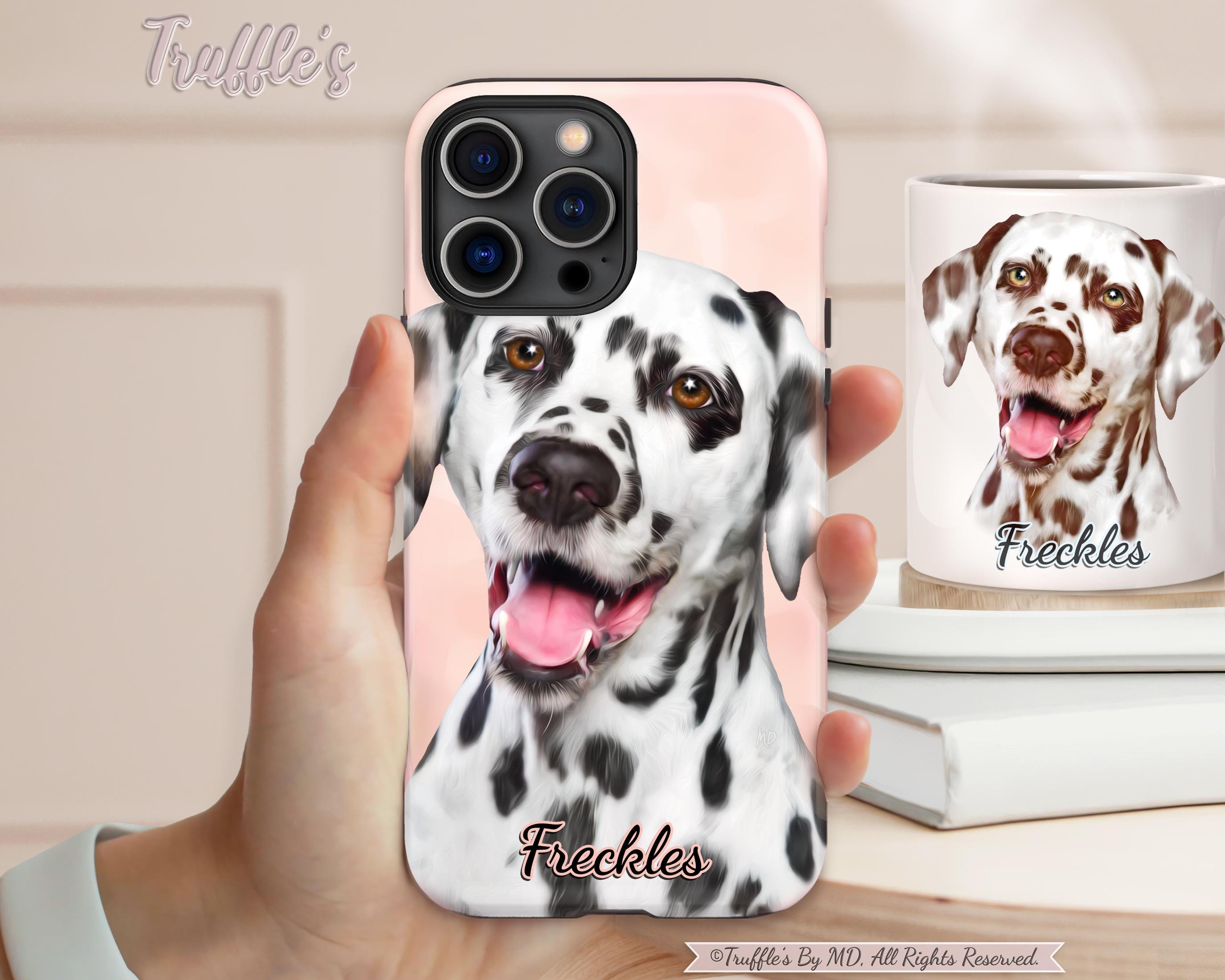 ☆人気☆【ARNO】☆LITTLE DALMATIAN CAS.E☆iPhone Case☆ Amazon.com: Black White Dalmatian Print Case Compatible with