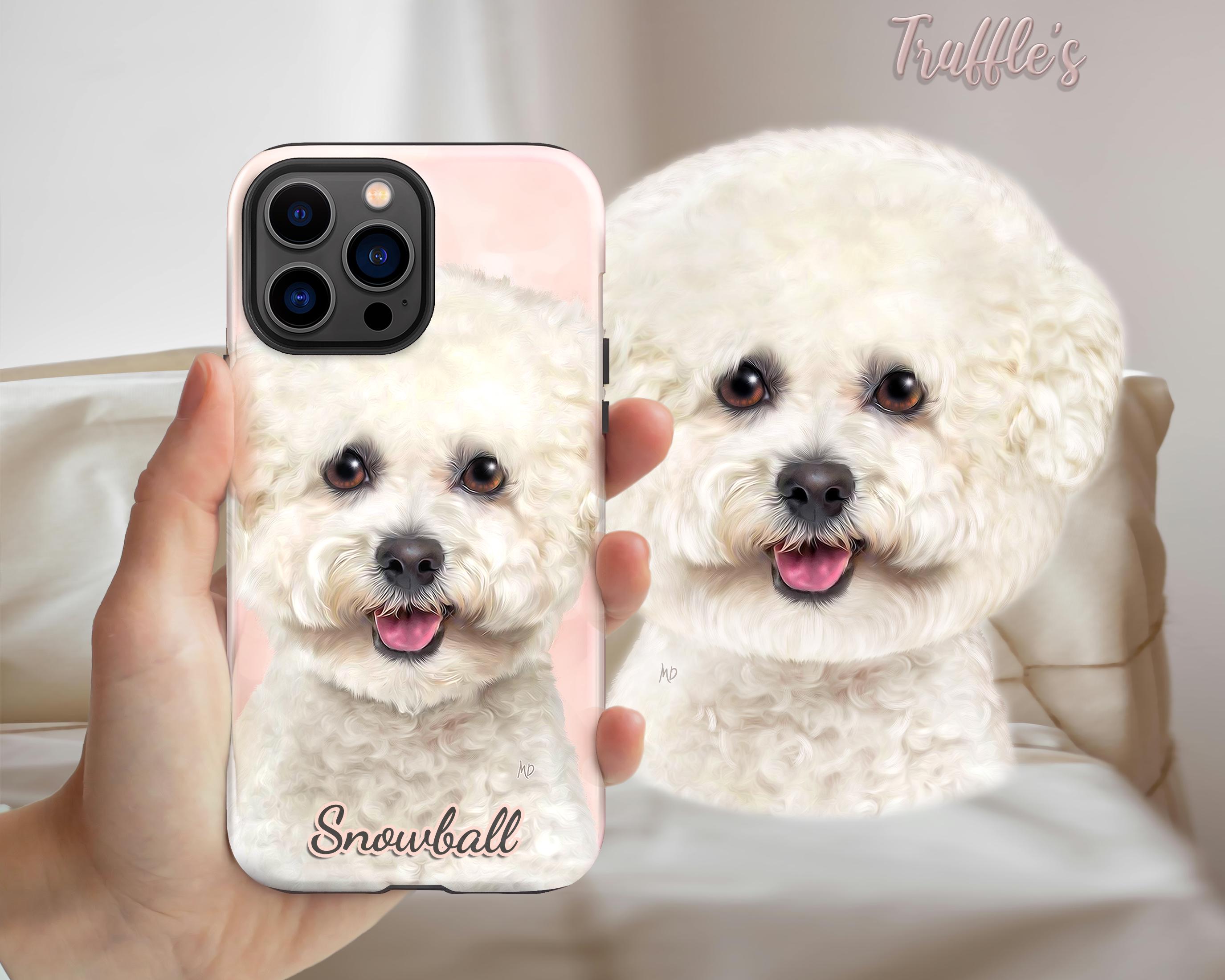 Bichon Phone Case Wallet - Blue Bichon Phone Case Wallet - Blue