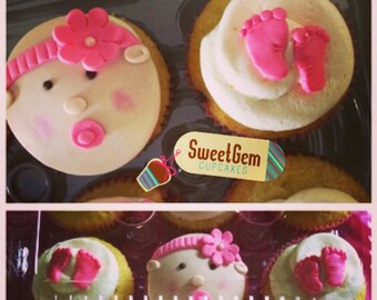 Pacifier Cupcake Etsy