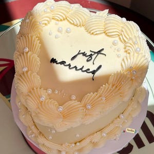 Charm acrílico para pastel de bodas