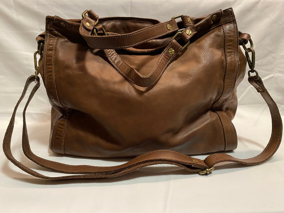 Civico 93 Woven Italian Leather Crossbody Hobo Bag With Etsy