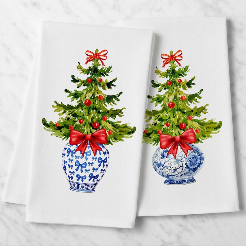 BijoulandInc Chinoiserie Tea Towel